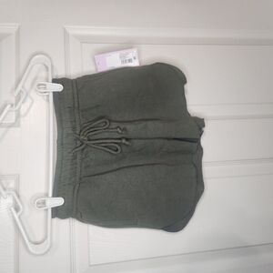 Kids Olive Green Shorts